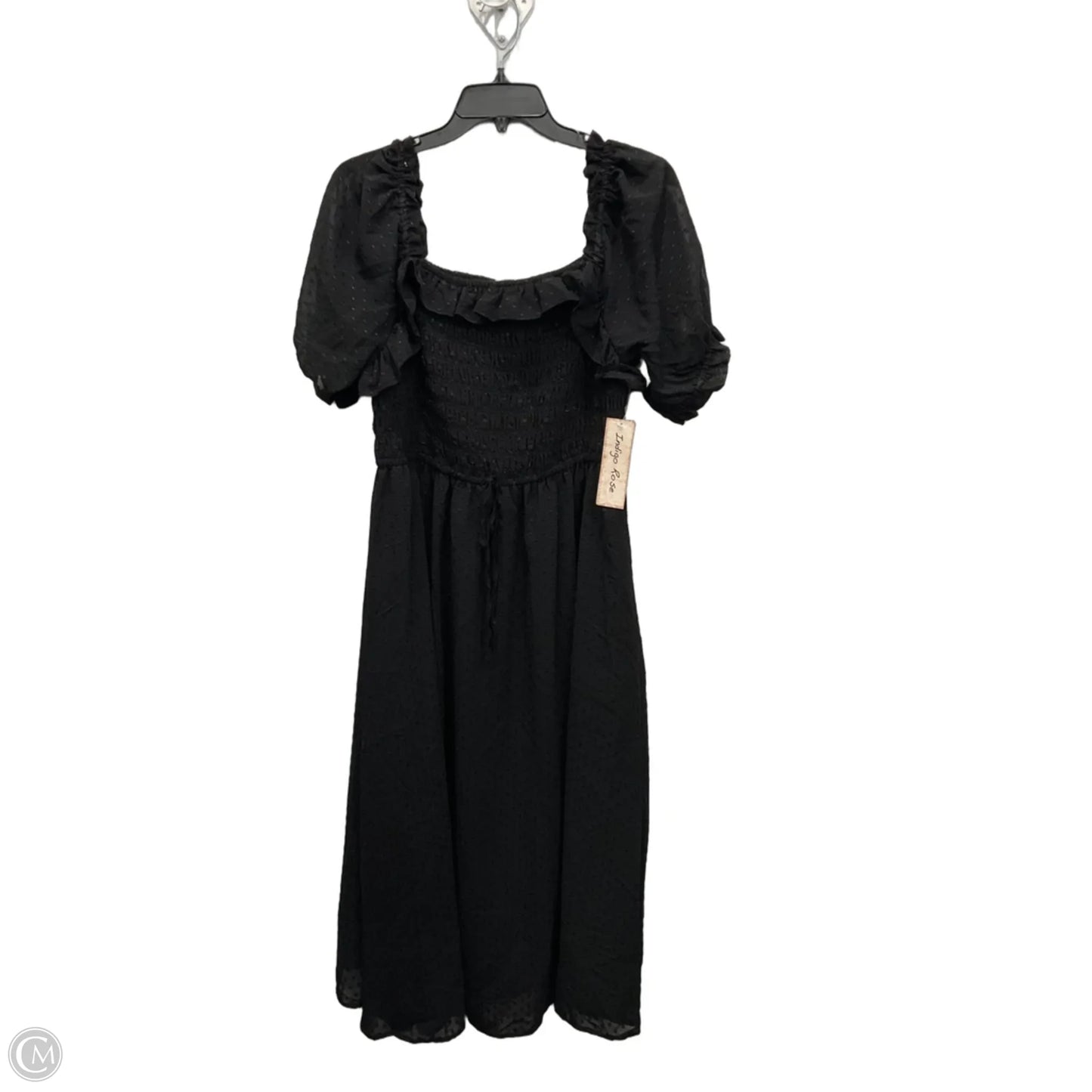 Dress Casual Maxi By Indigo Rose In Black, Size: 2x