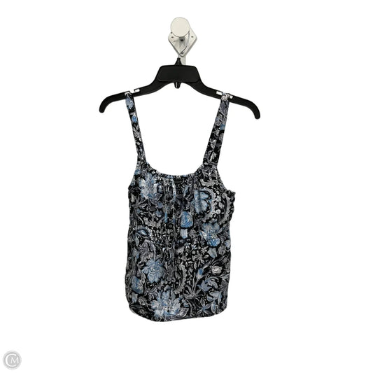 Top Sleeveless By Tahari In Multi-colored, Size: L