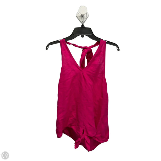 Top Sleeveless Basic By Inc In Pink, Size: L