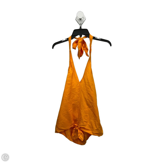 Top Sleeveless Basic By Inc In Yellow, Size: L