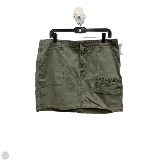 Skirt Mini & Short By Hudson In Green, Size: L
