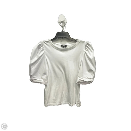 Top Short Sleeve Basic By Dkny In White, Size: S
