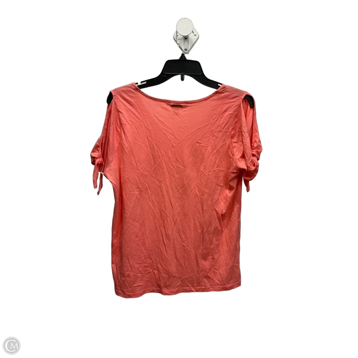 Top Short Sleeve Basic By Michael By Michael Kors In Pink, Size: L