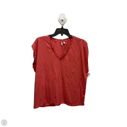 Top Sleeveless Basic By Nordstrom In Pink, Size: L