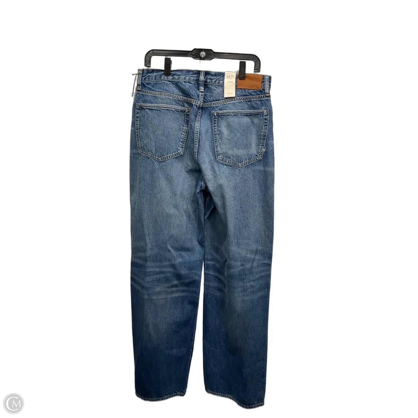 Jeans Wide Leg By Clothes Mentor In Blue Denim, Size: 12