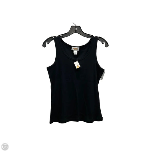 Top Sleeveless Basic By Talbots In Black, Size: S