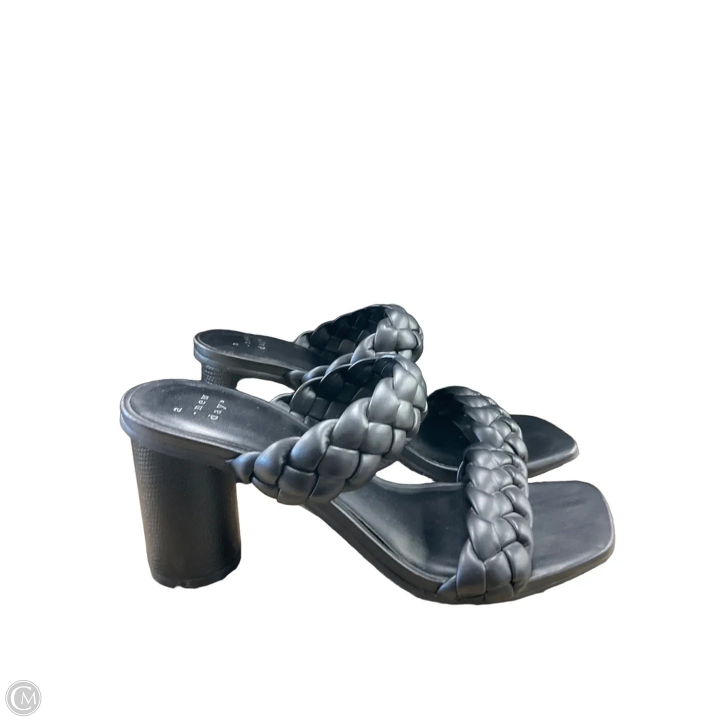 Shoes Heels Block By A New Day In Black, Size: 7