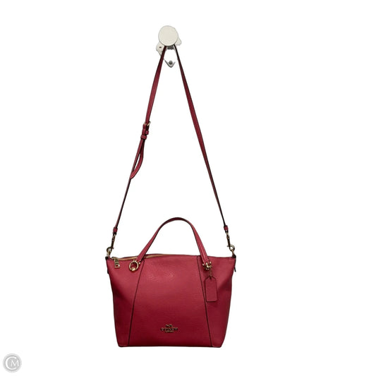 Crossbody Designer By Coach, Size: Medium