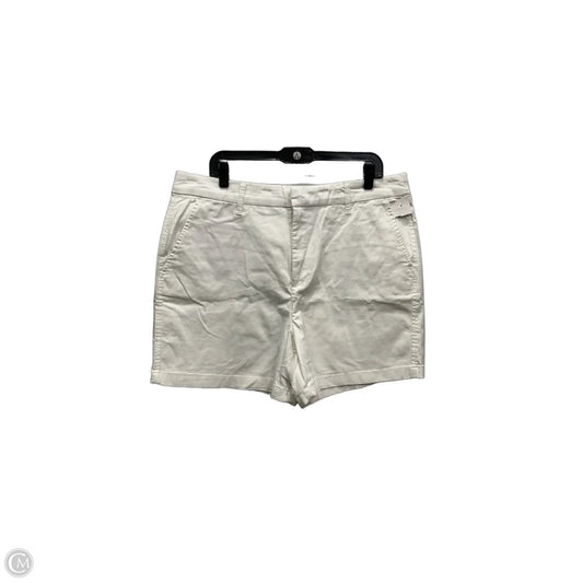 Shorts By Gloria Vanderbilt In White, Size: 16