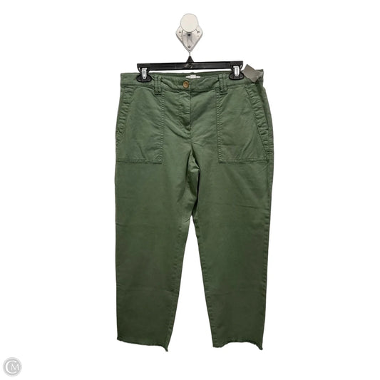 Pants Cropped By J. Jill In Green, Size: 10
