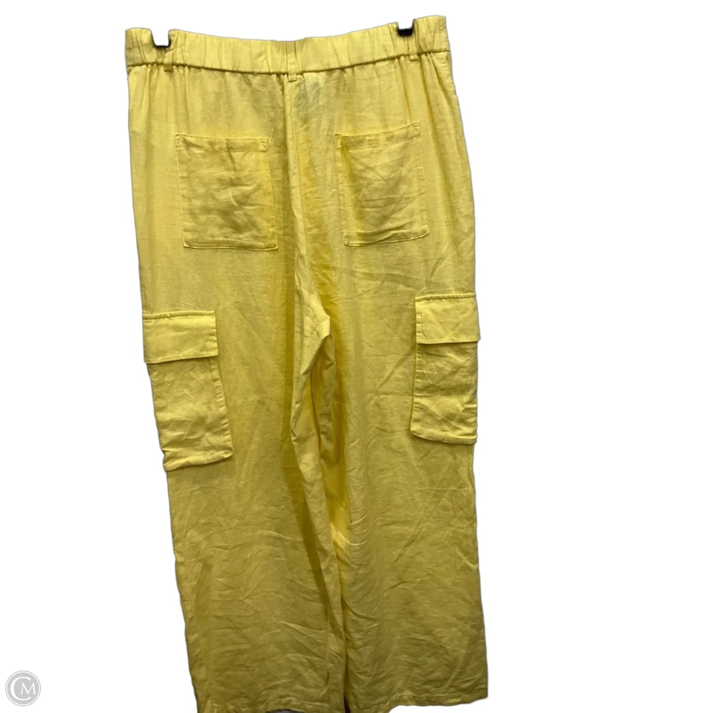 Pants Linen By Sincerely Jules In Yellow, Size: L