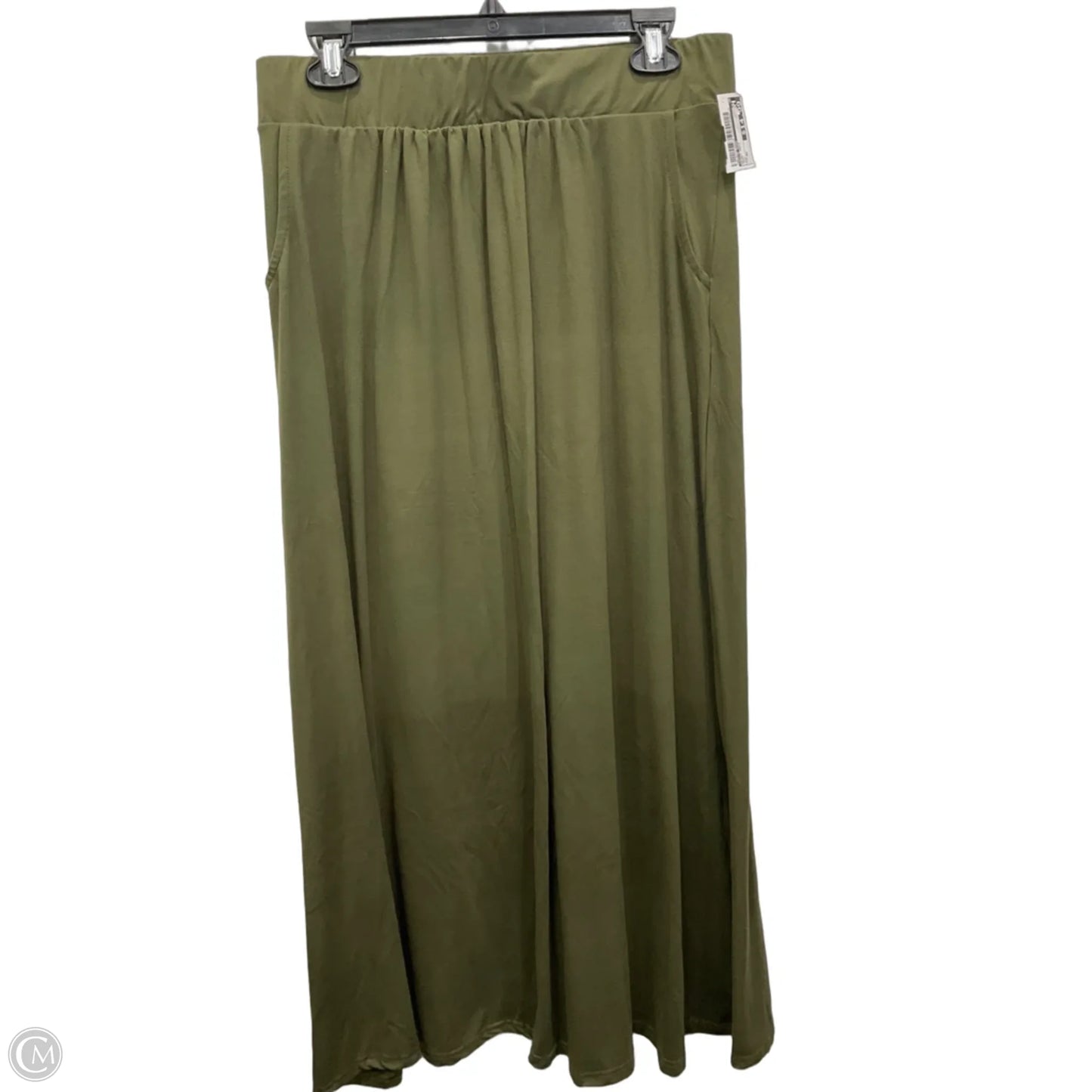 Skirt Maxi By White Mark In Grey, Size: Xl
