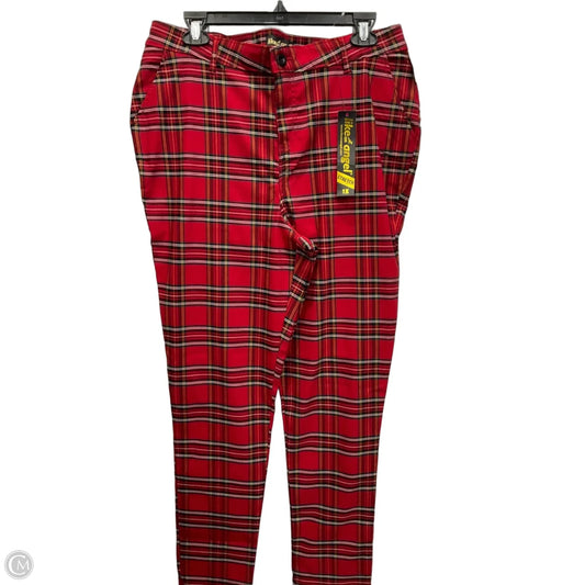 Pants Other By Clothes Mentor In Plaid Pattern, Size: 1x