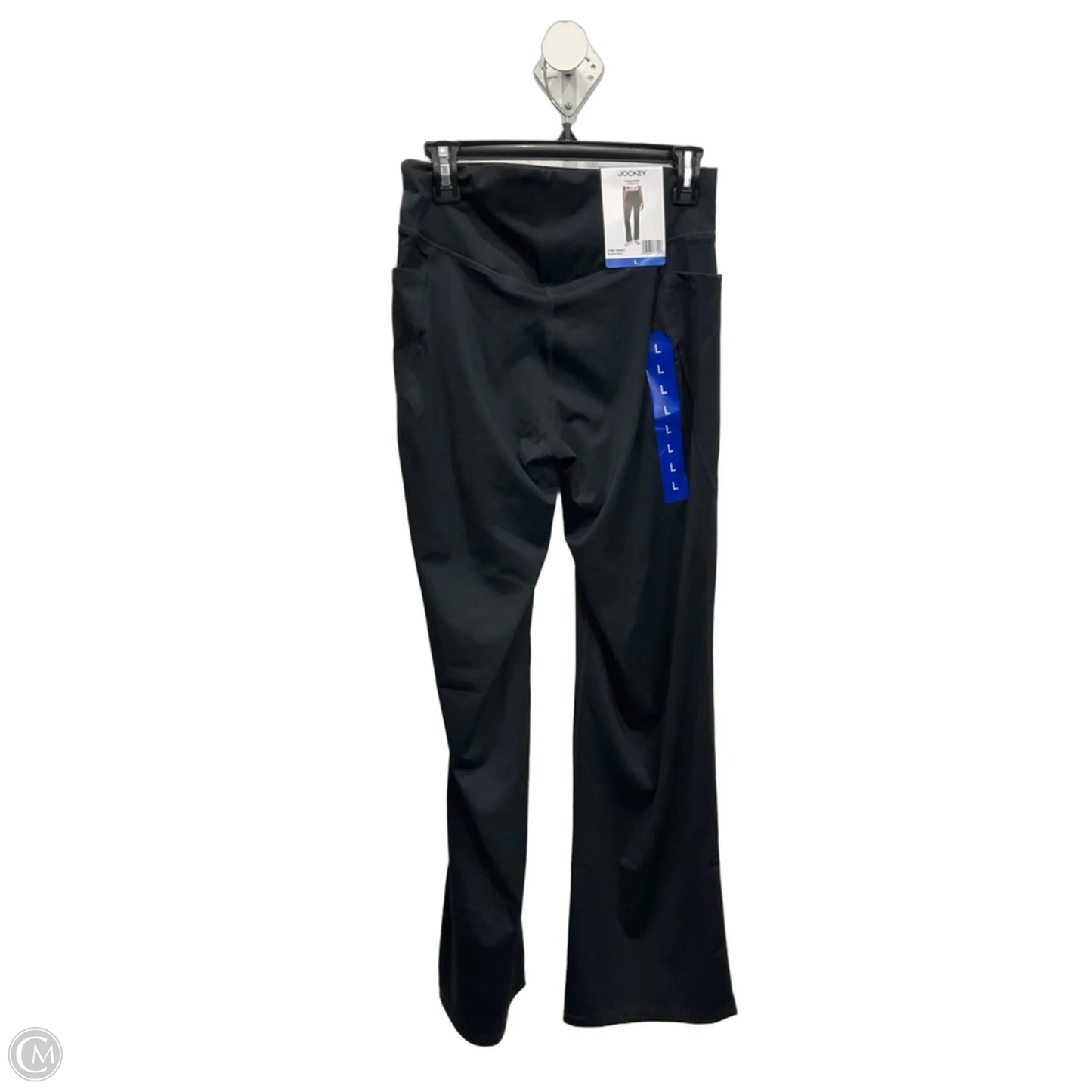 Athletic Leggings By Jockey In Black, Size: L
