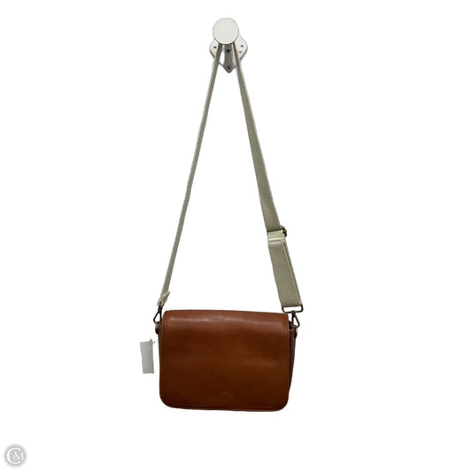 Crossbody Leather By Madewell, Size: Medium