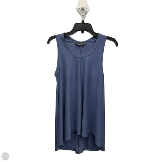 Top Sleeveless Basic By Peyton Jensen In Blue, Size: M