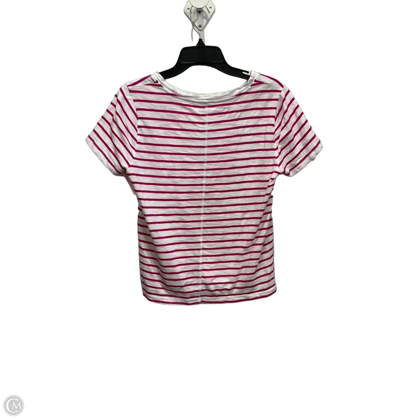Top Short Sleeve By J. Crew In Striped Pattern, Size: M