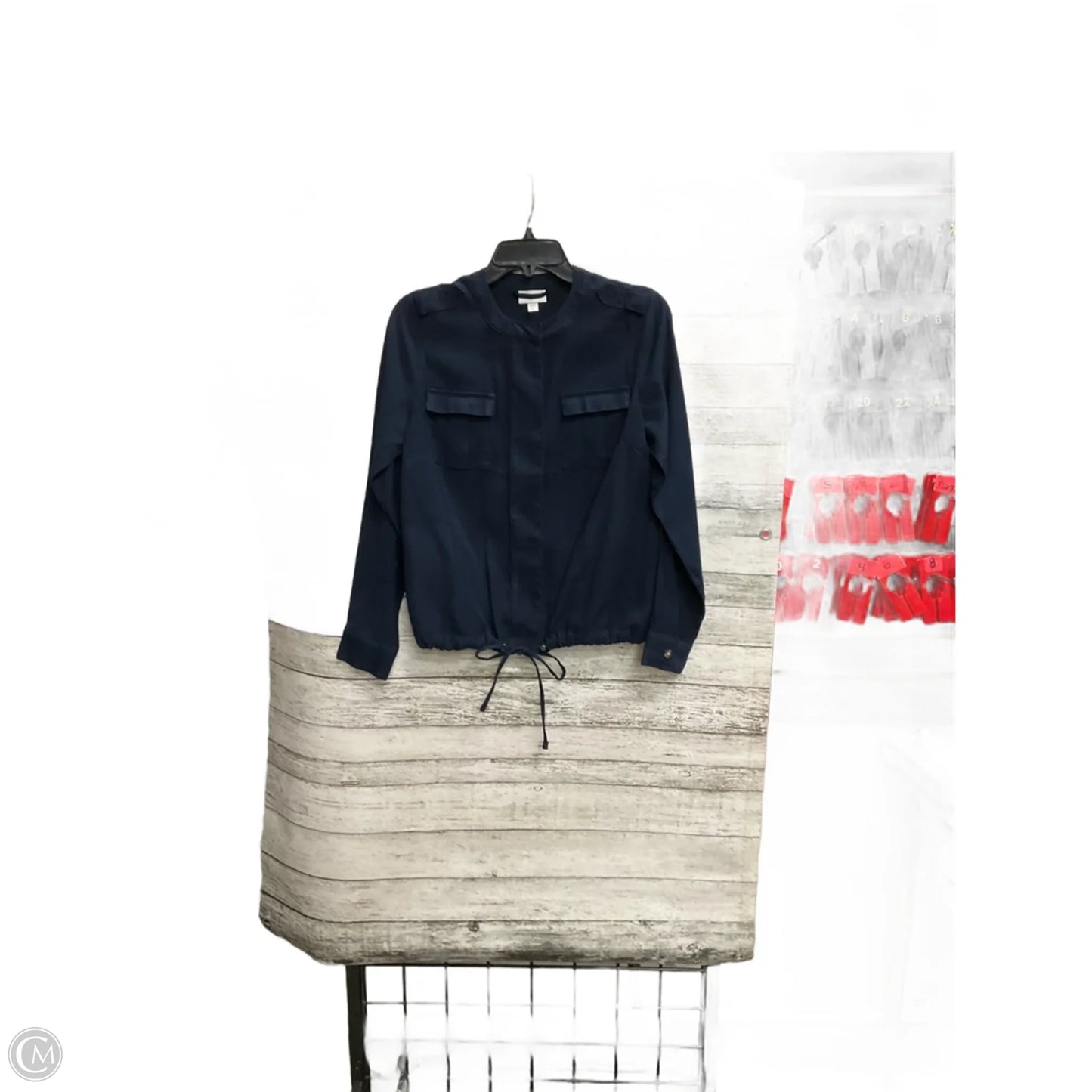 Jacket Other By J. Jill In Navy, Size: Xs