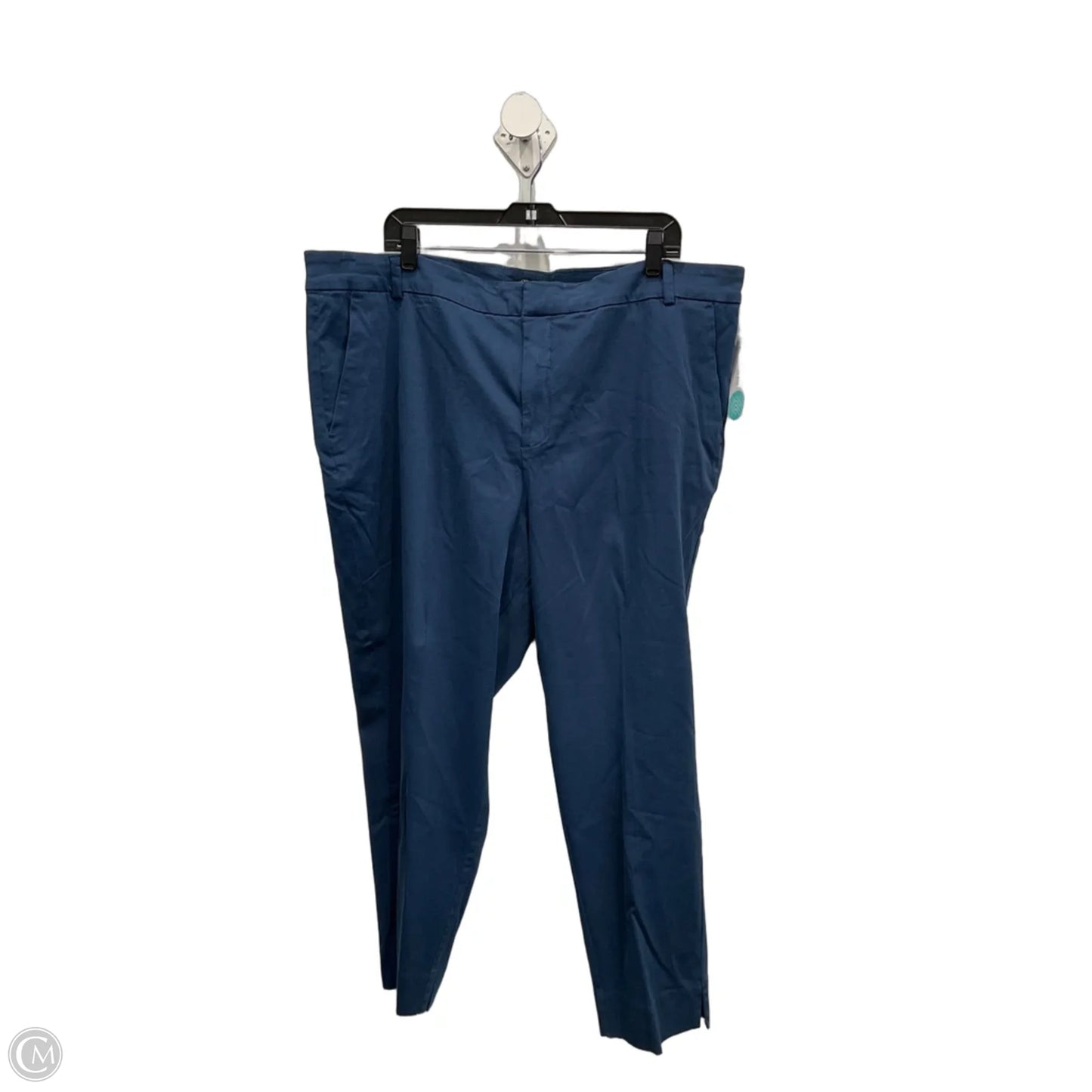 Pants Dress By Liverpool In Blue, Size: 24