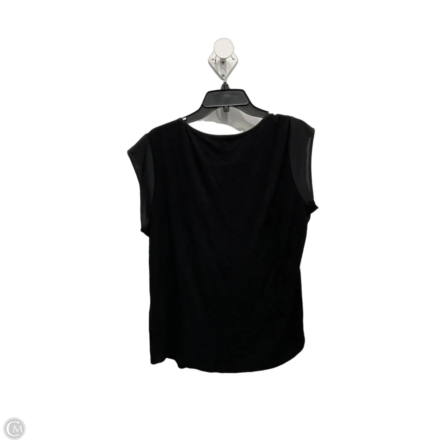 Top Sleeveless By Calvin Klein In Black, Size: L