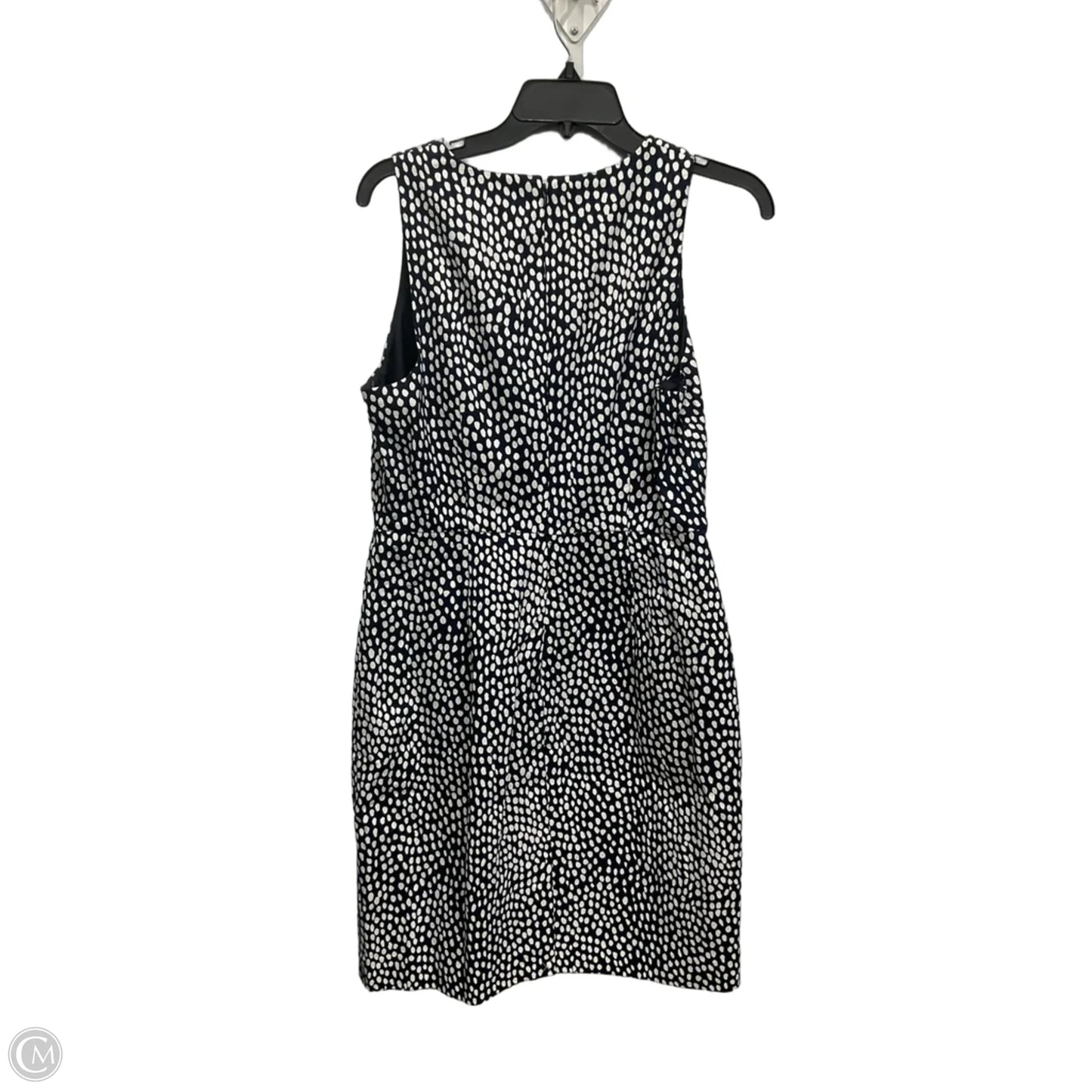 Dress Work By J. Crew In Blue & White, Size: M