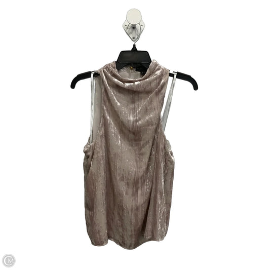Top Sleeveless By Donna Karan In Multi-colored, Size: M