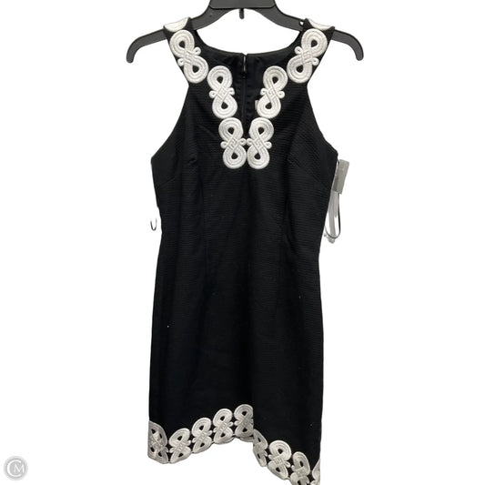 Dress Casual Midi By Trina Turk In Black & White, Size: S
