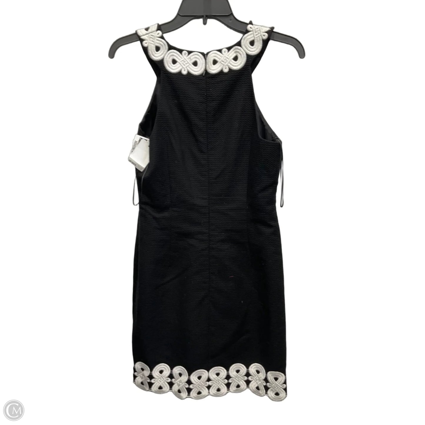 Dress Casual Midi By Trina Turk In Black & White, Size: S