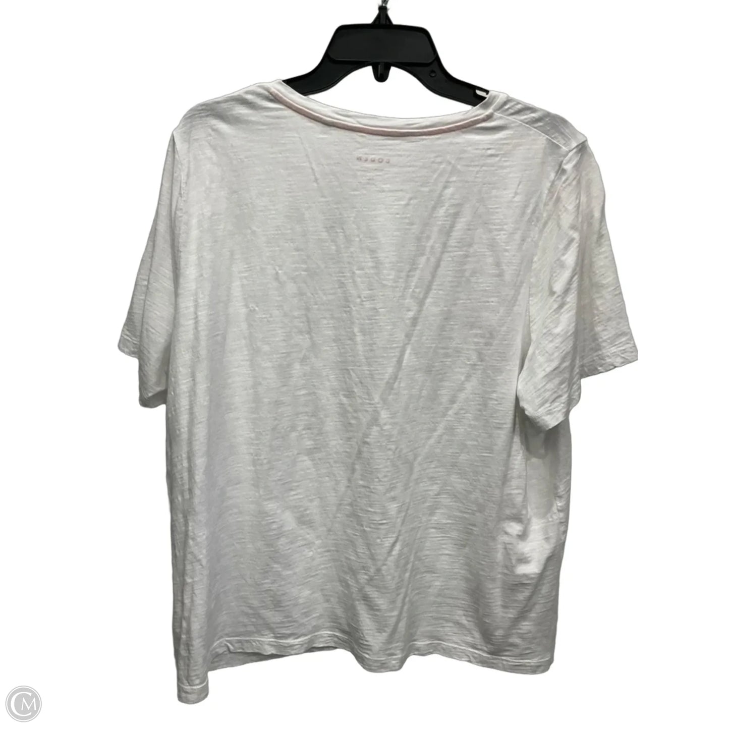 Top Short Sleeve Basic By Boden In White, Size: Xl