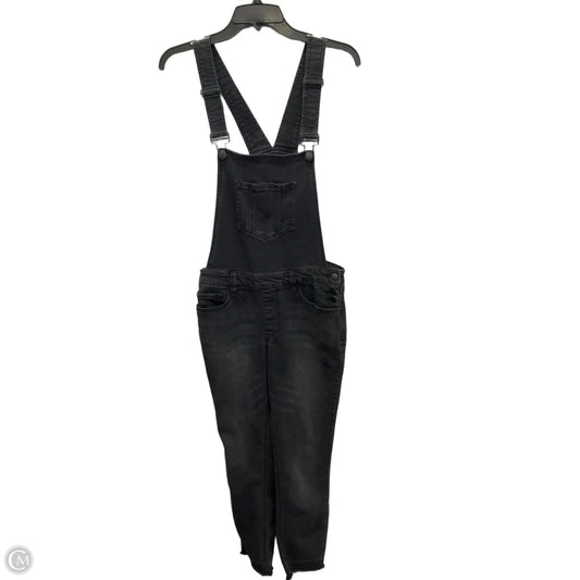 Overalls By Refuge In Black Denim, Size: L