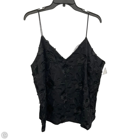 Top Sleeveless By Ophelia Roe In Black, Size: Xl