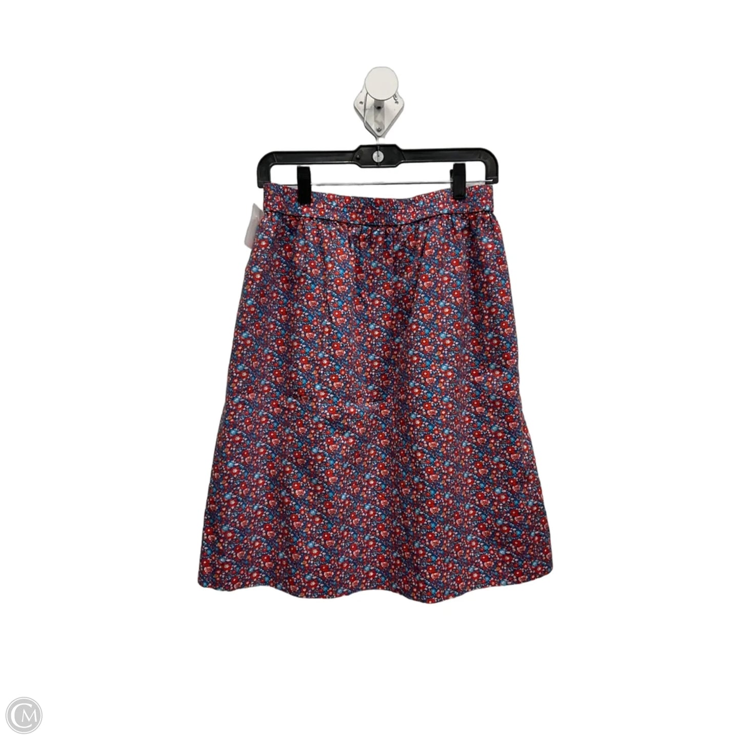 Skirt Midi By J. Crew In Floral Print, Size: 2