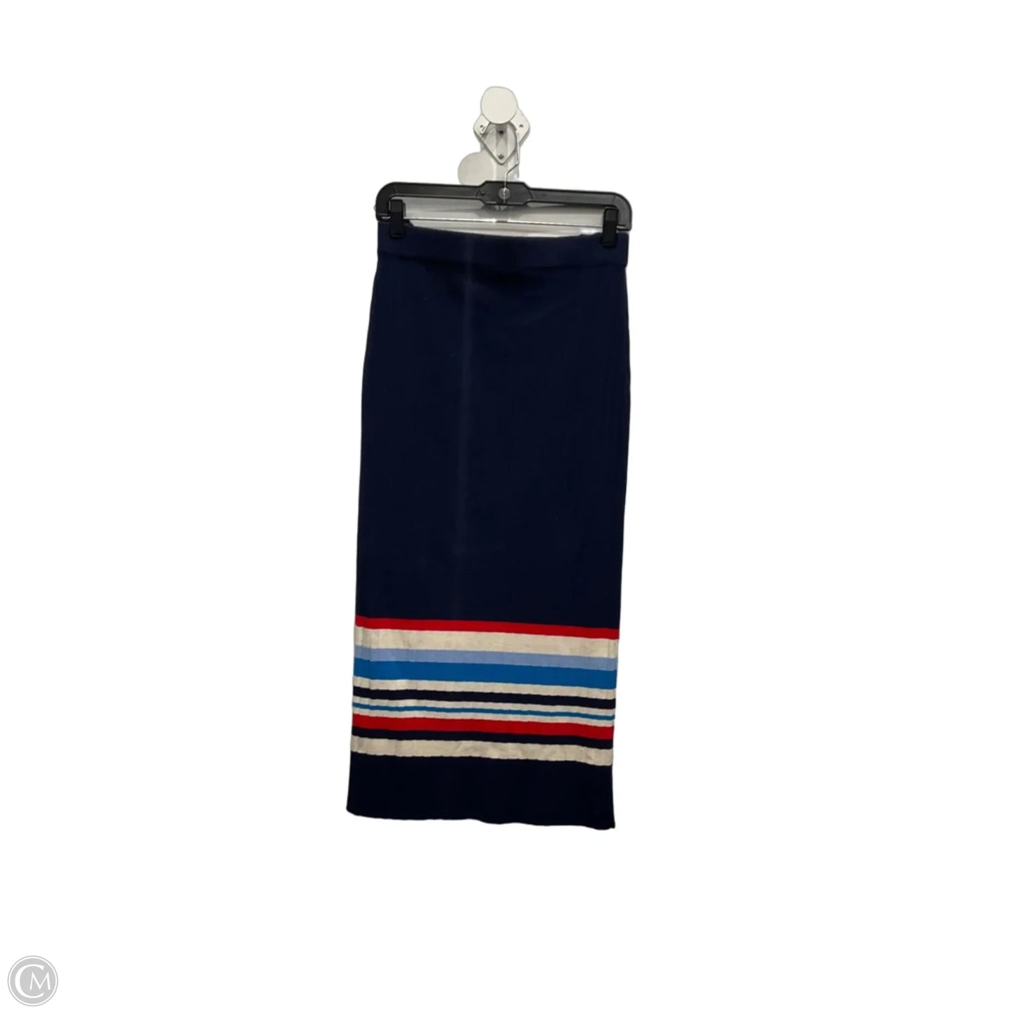 Skirt Maxi By Lauren By Ralph Lauren In Blue & Red & White, Size: 4