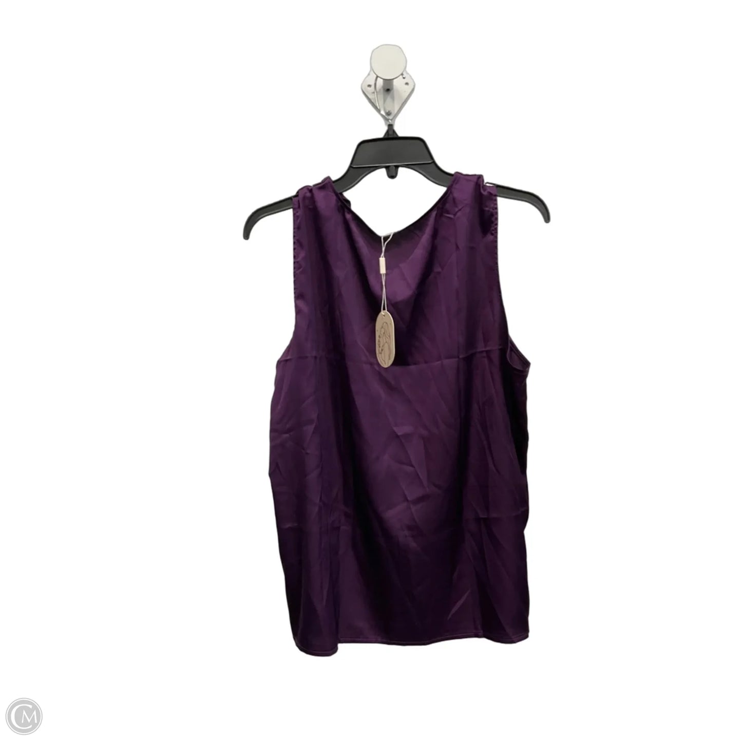 Top Sleeveless By Clothes Mentor In Purple, Size: Xl