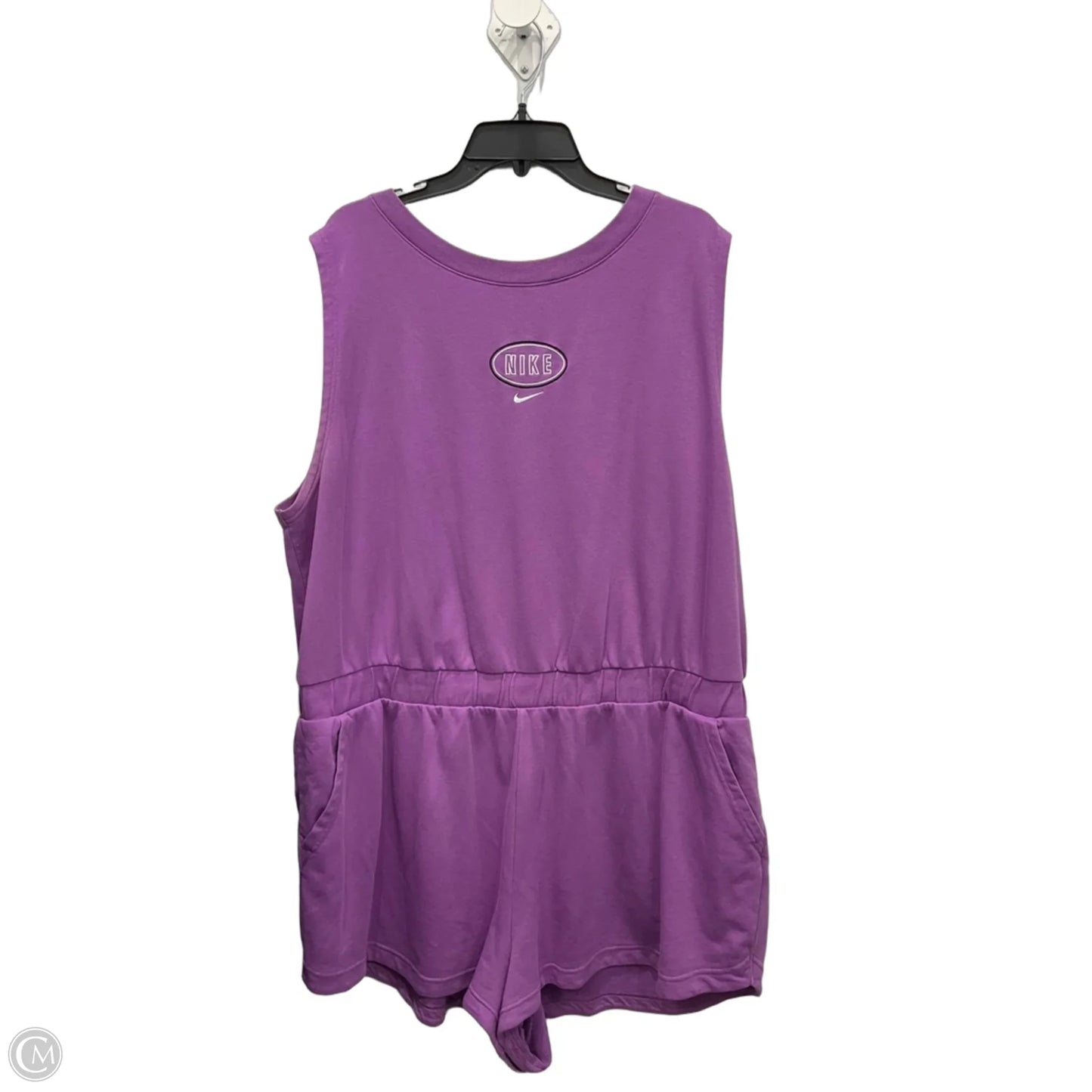 Romper By Nike In Purple, Size: 3x