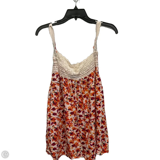 Top Sleeveless By Torrid In Floral Print, Size: 1x