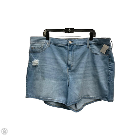 Shorts By Torrid In Blue Denim, Size: 24