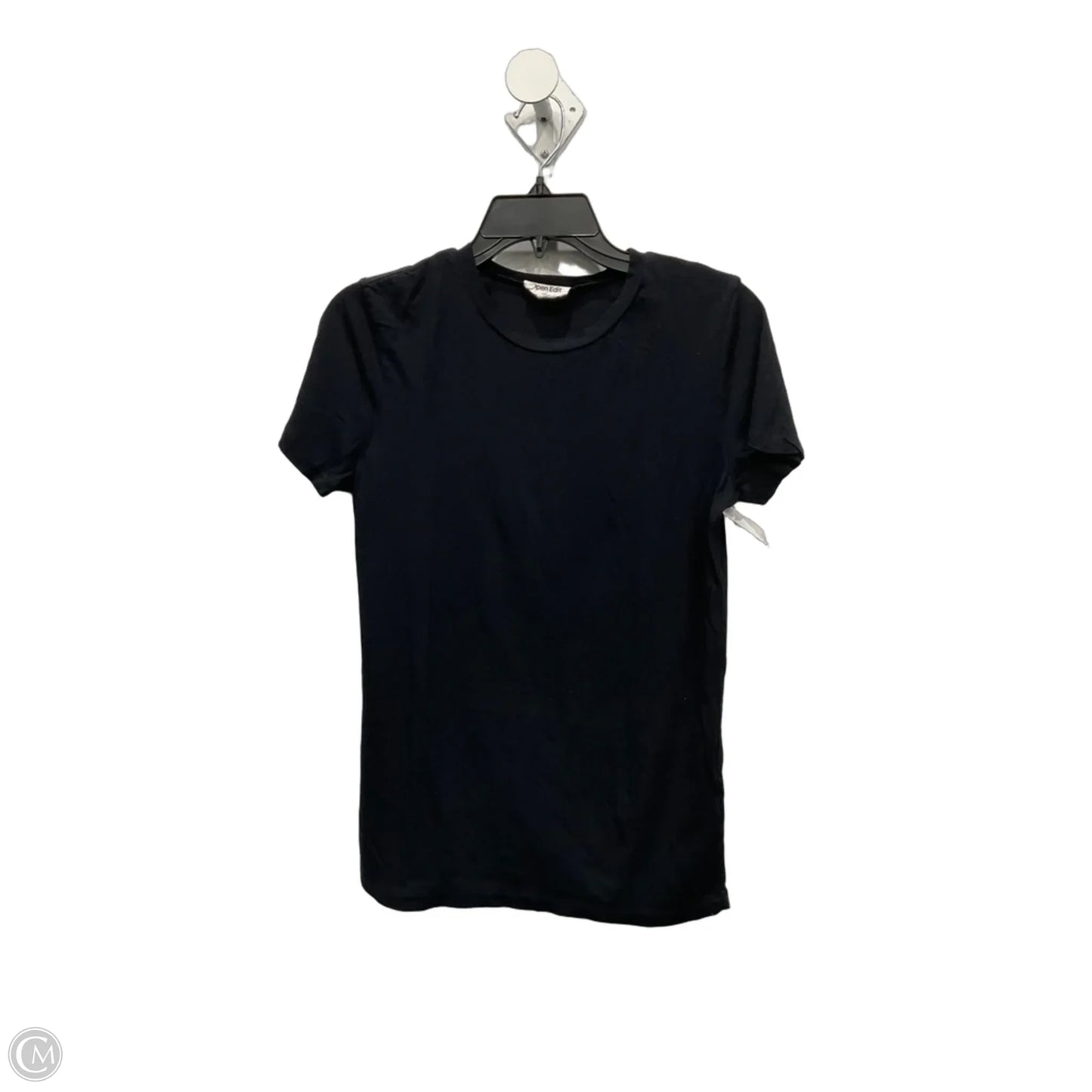 Top Short Sleeve Basic By Open Edit In Black, Size: Xs