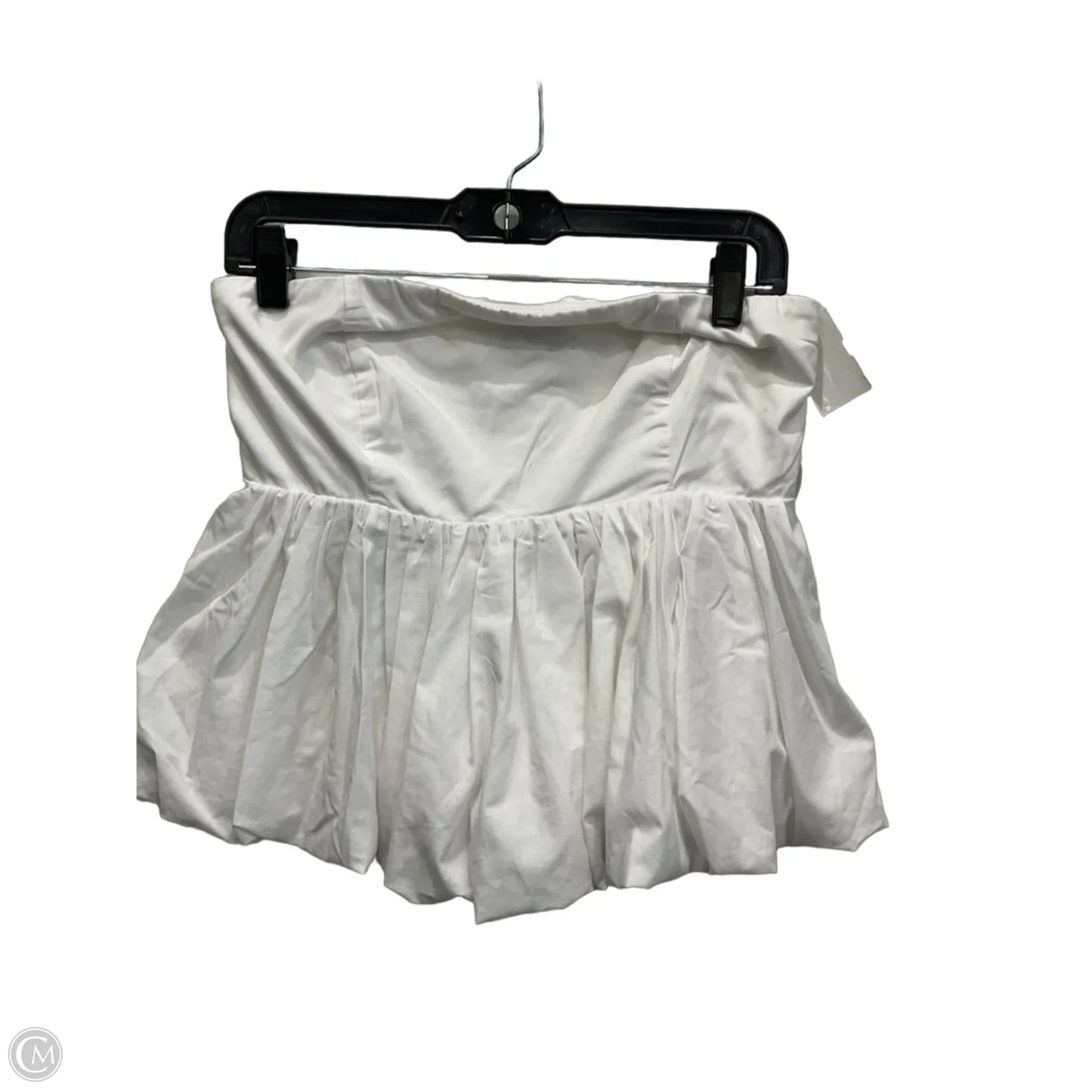 Top Sleeveless By Abercrombie And Fitch In White, Size: M