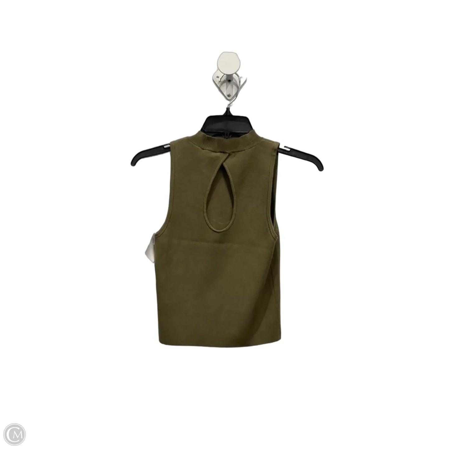 Top Sleeveless By Club Monaco In Green, Size: S