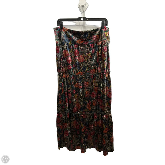 Skirt Maxi By Natural Life In Multi-colored, Size: 16
