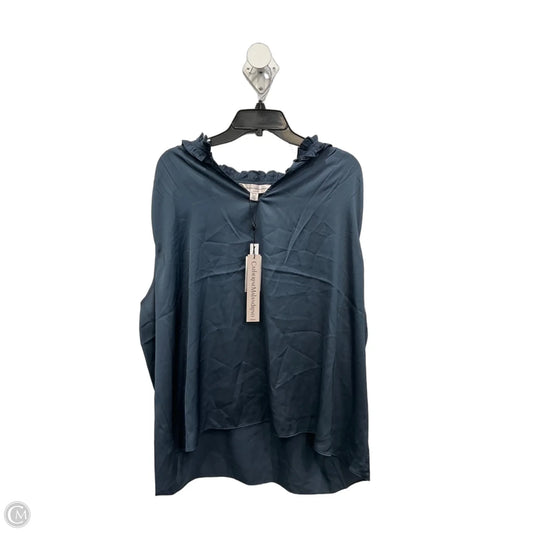 Top Sleeveless By Catherine Malandrino In Blue, Size: 2x