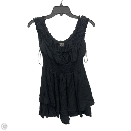 Romper By Urban Outfitters In Black, Size: L
