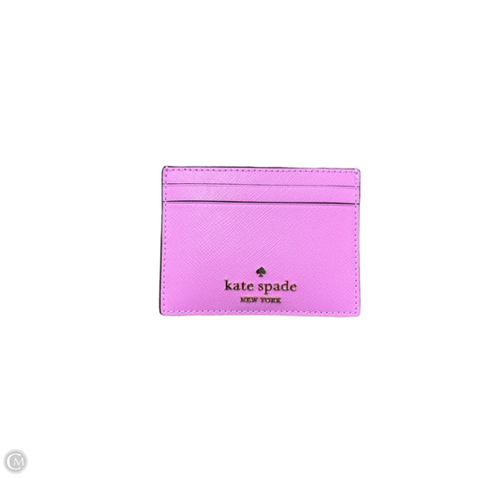Id/card Holder Designer By Kate Spade, Size: Small