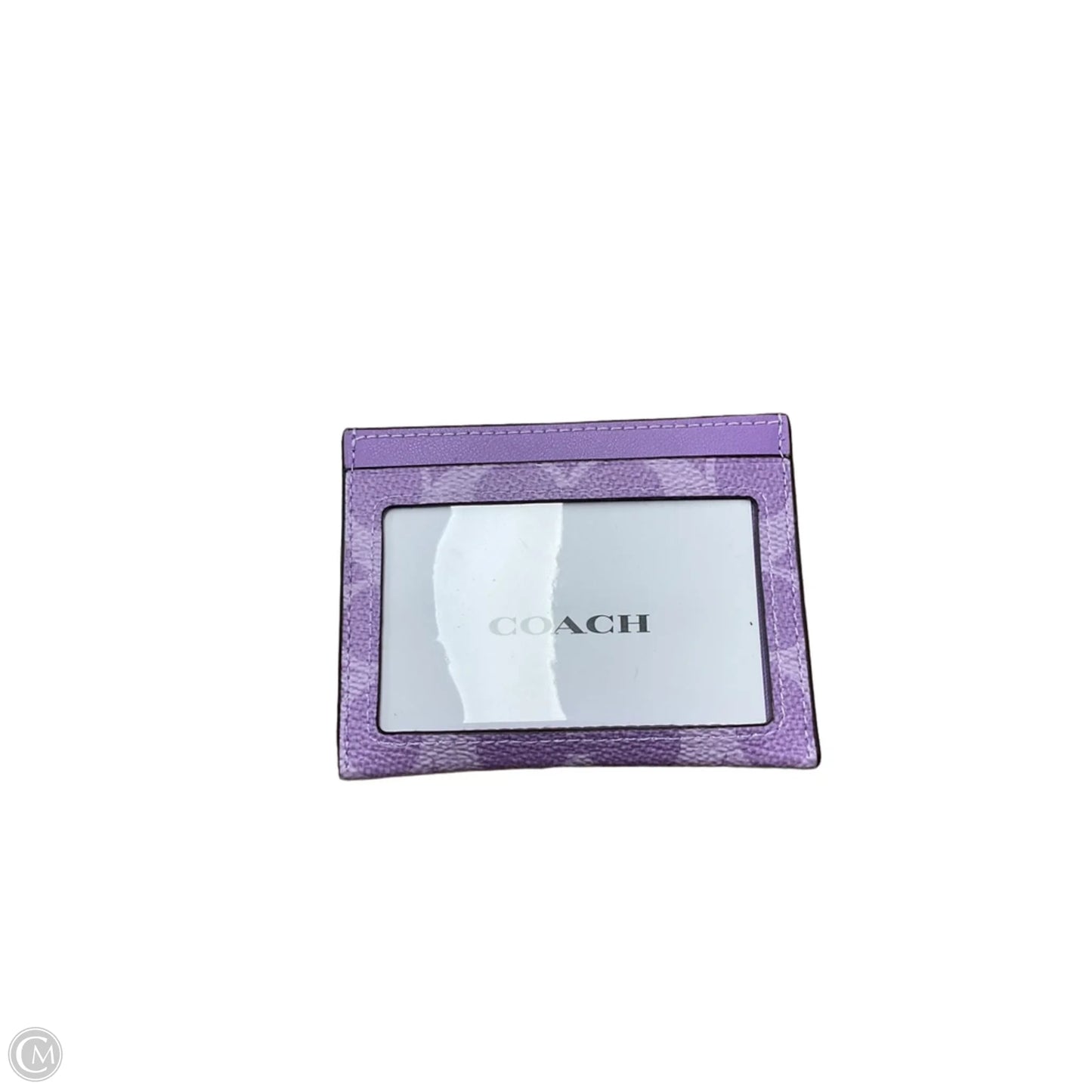 Id/card Holder Designer By Coach, Size: Small