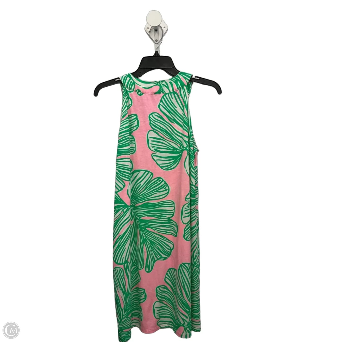 Dress Designer By Lilly Pulitzer In Green & Pink, Size: S