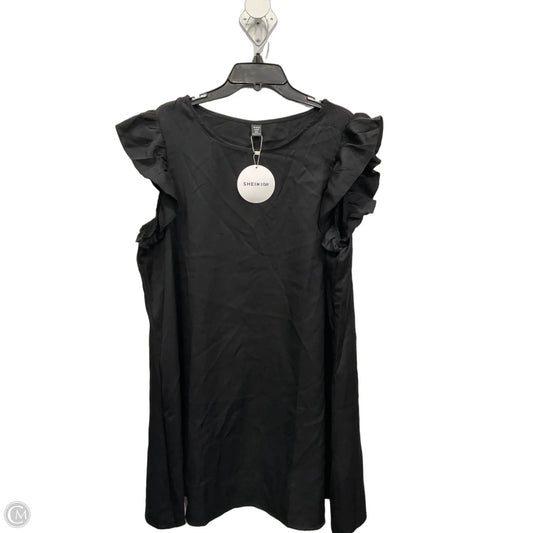 Dress Casual Short By Shein In Black, Size: 3x