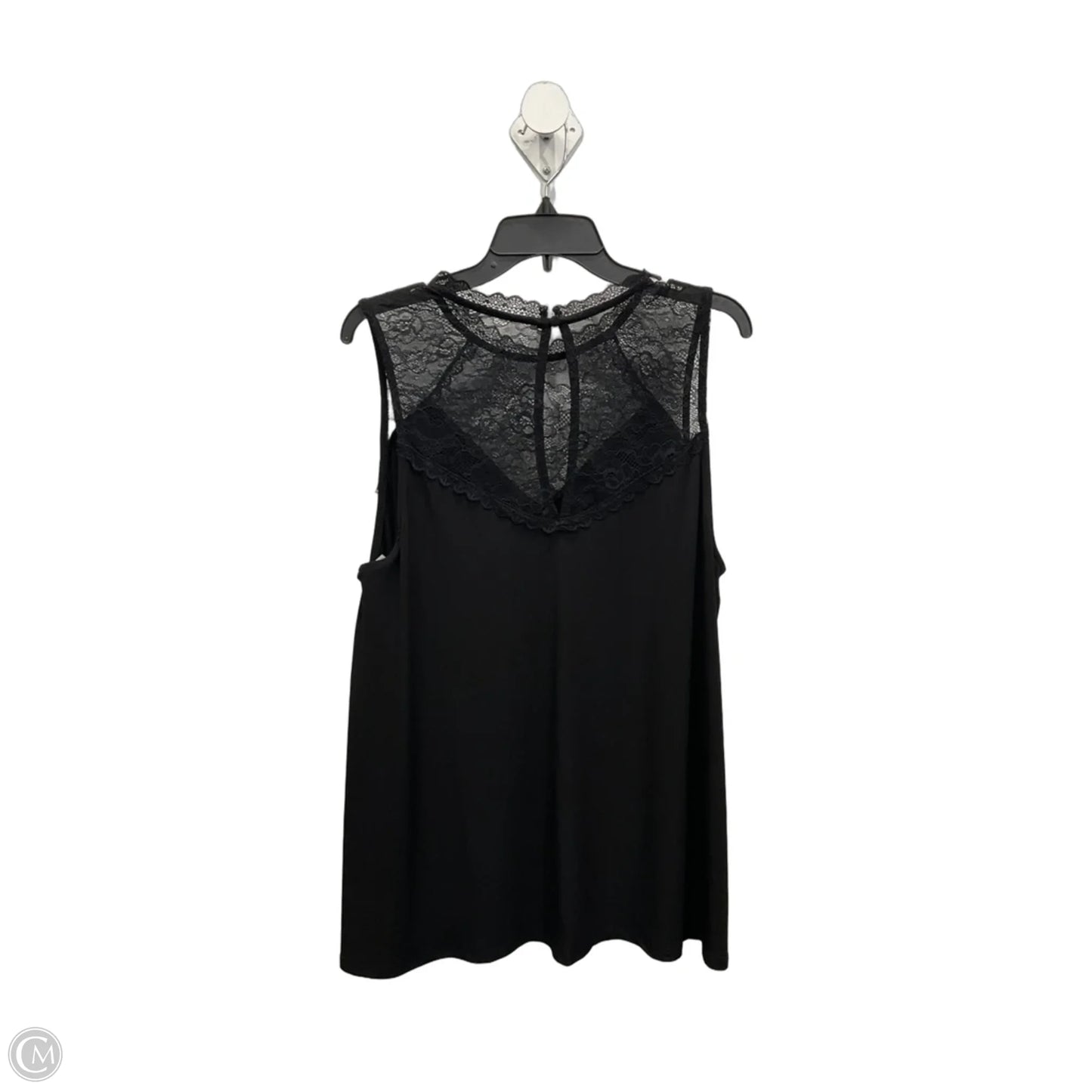 Top Sleeveless By Torrid In Black, Size: 2x