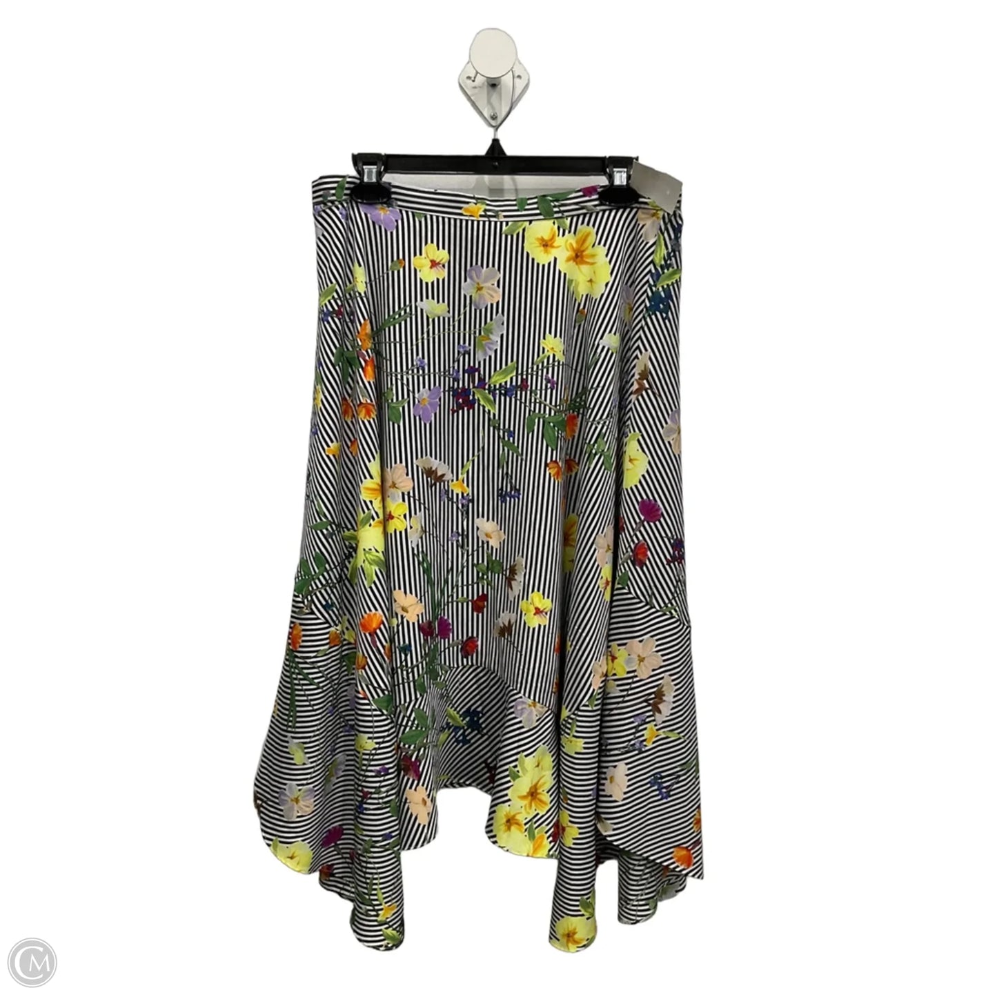 Skirt Maxi By Calvin Klein In Floral Print, Size: 10
