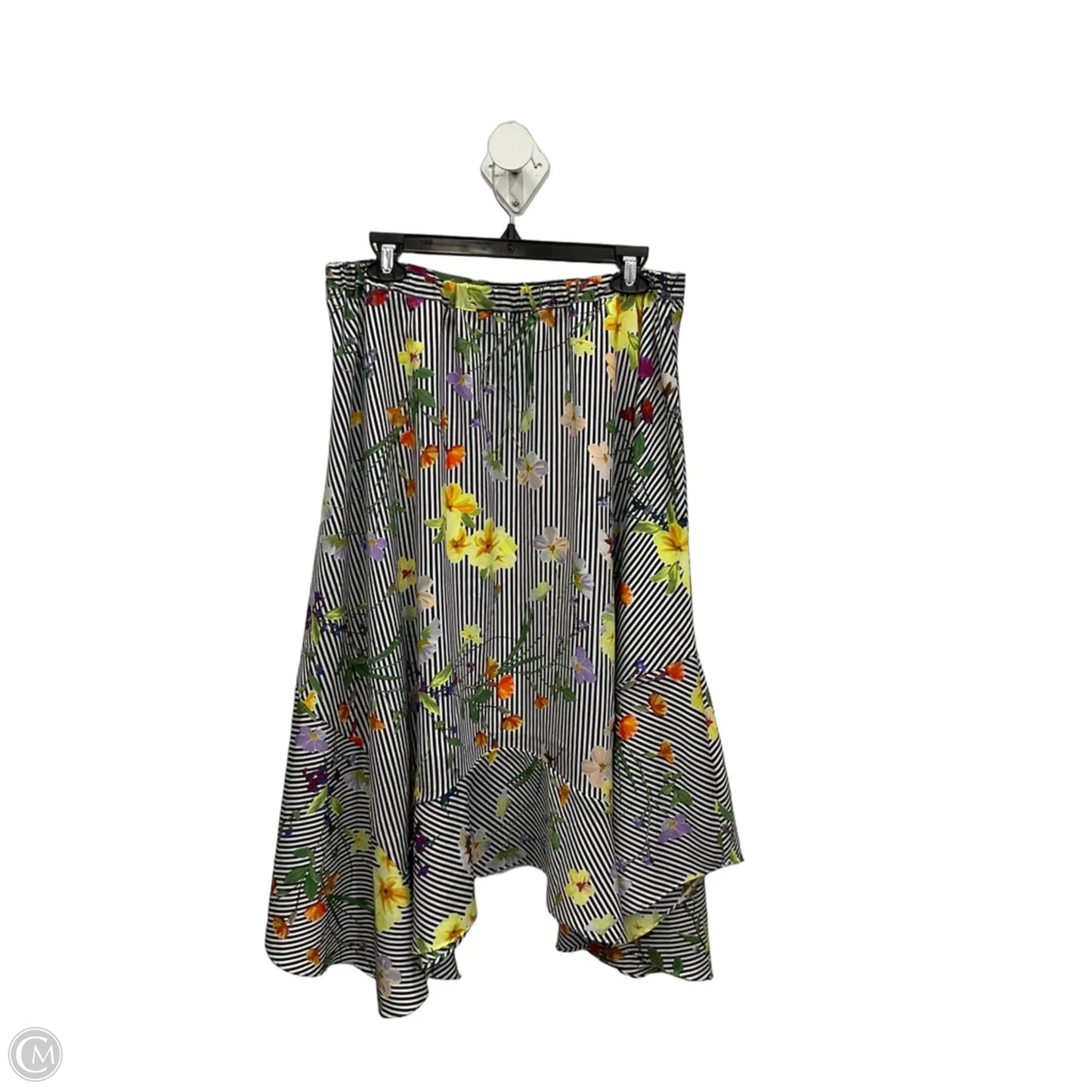 Skirt Maxi By Calvin Klein In Floral Print, Size: 10
